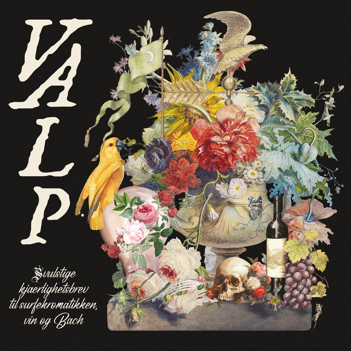 Kristian Enkerud Lien - Svulstige Kjærlighetsbrev til surfekromatikken vin og Bach album cover